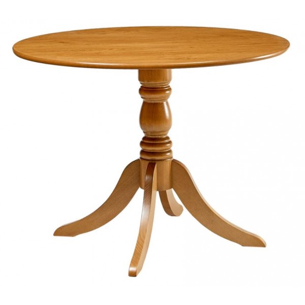 Centre Pedestal Round Dining Table