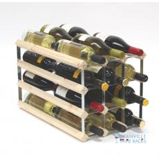 Double Depth 24 Bottle Wine Rack