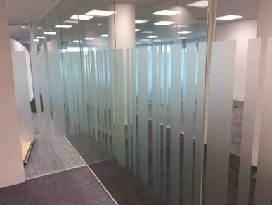 Customised Window Film for Offices