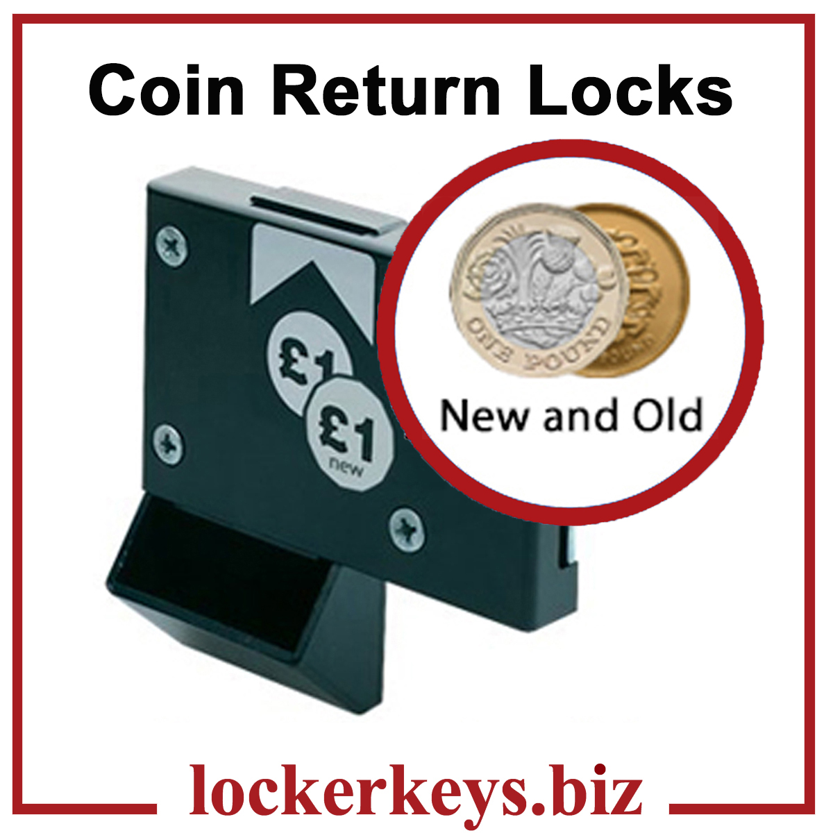 £1 Coin Return Locks