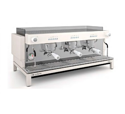 3 Group EX3 Traditional Espresso Machine – White