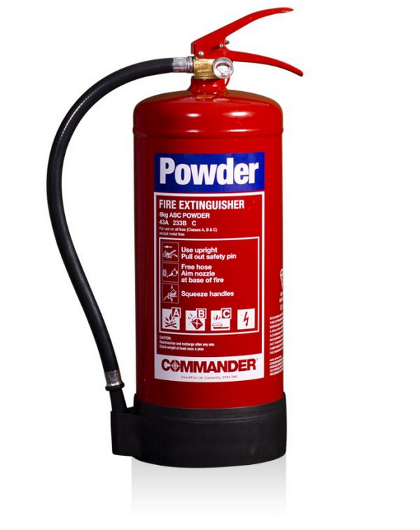 Commander Dry Powder Fire Extinguisher