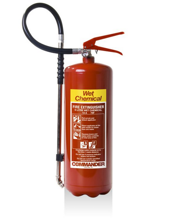 Commander Wet Chemical Fire Extinguisher