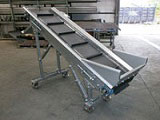 Mobile Flighted Elevated Conveyor