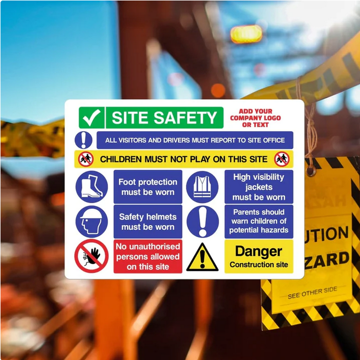 Custom Site Safety Boards