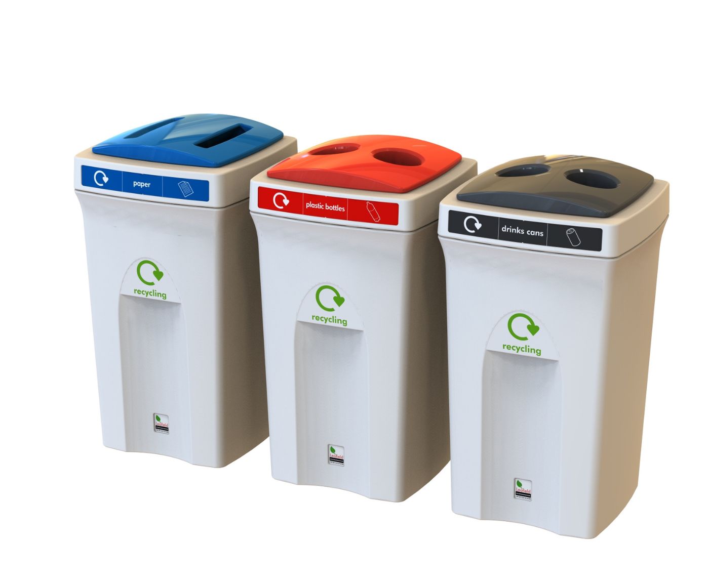 Leafield Envirobin 100 recycling bins 