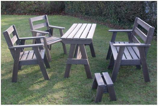 Needham Outdoor Table & Chairs Set