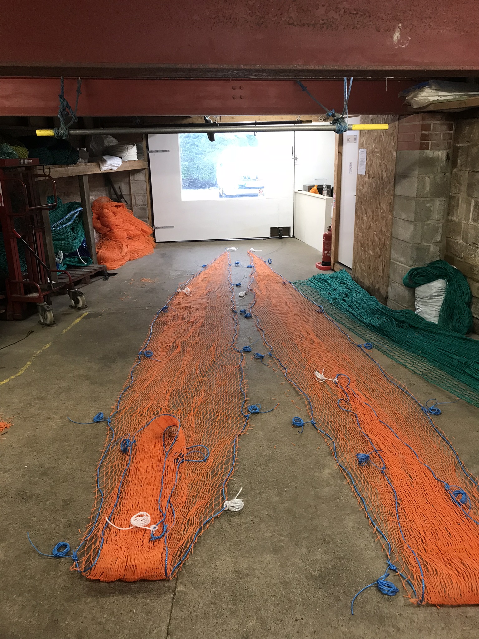 Budget End Skip Nets for Roll On Roll Offs