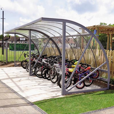 Prefab Canopies, External Shelters & Commercial Bike Storage