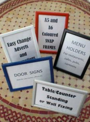 Table Standing Snap Frames