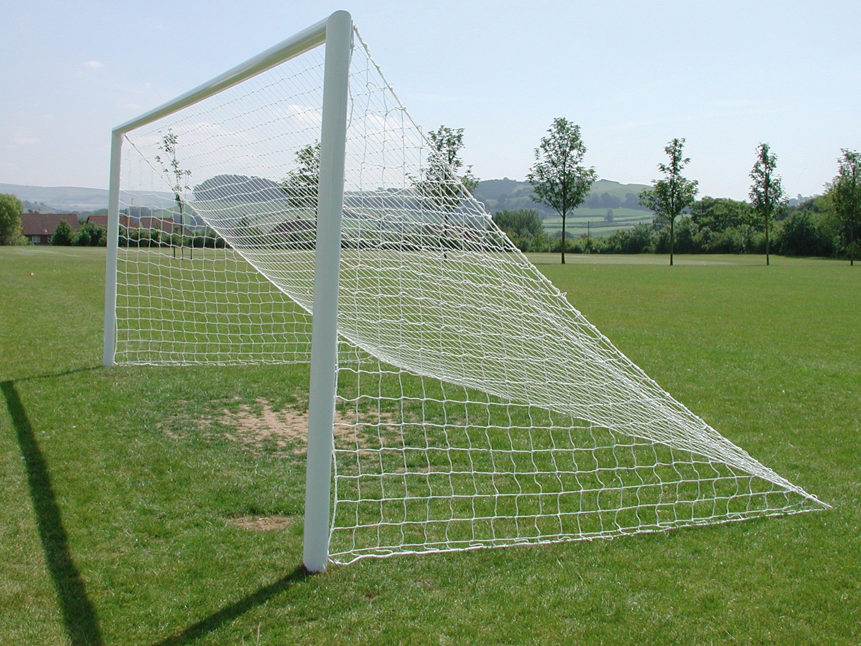 3mm Knotted goal nets with no run-backs