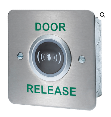Touch Free Infra-Red Exit Button