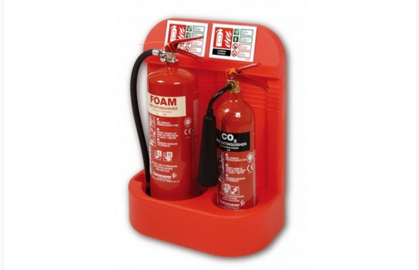 Moulded Pod Fire Extinguisher Stand