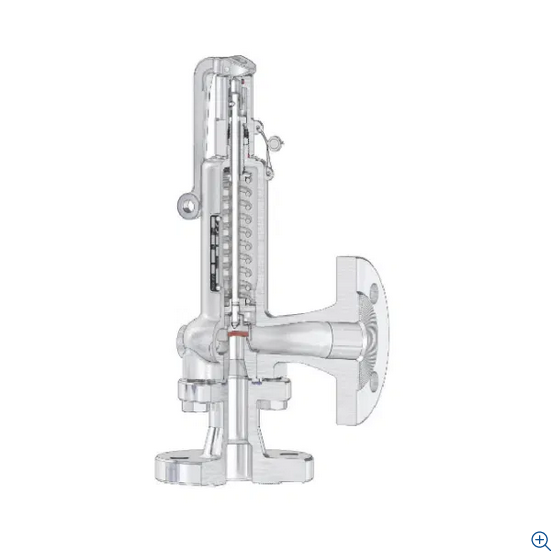 Niezgodka Type 30.2 Safety Valve - Stainless - Lever