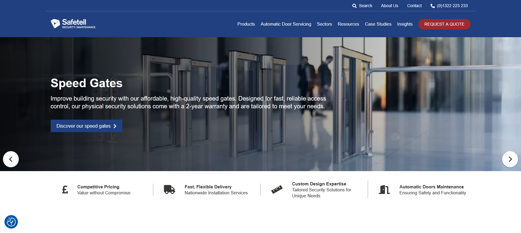 Safetell Ltd Website Screenshot 001