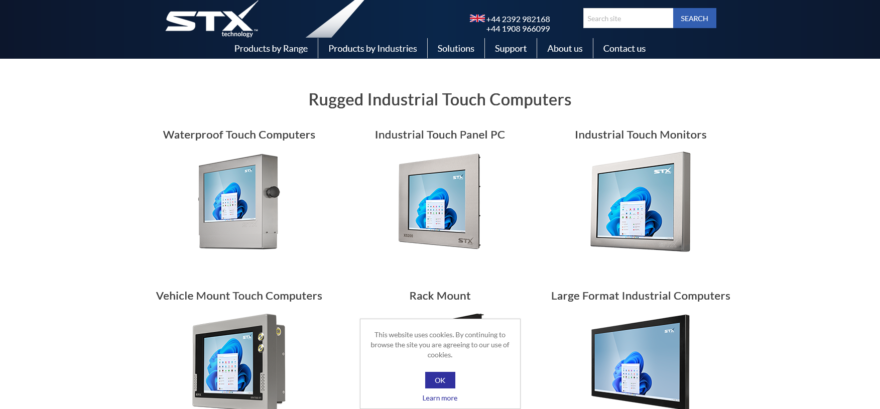 STX Technology Ltd Website Screenshot 001