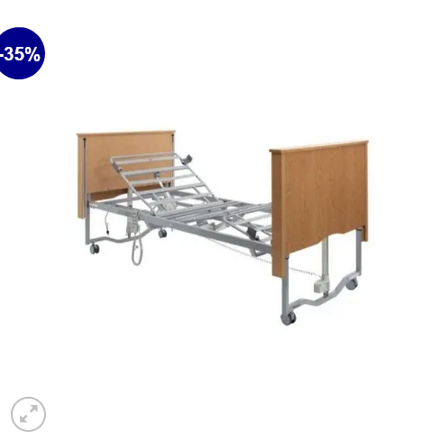 Bradshaw Low Bed in Light Oak without Side Rails