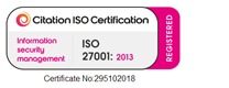 Citation ISO 27001 2013 Information Security Management