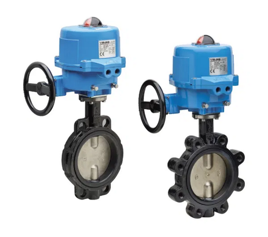Electrically Actuated Wafer & Lugged Butterfly Valves