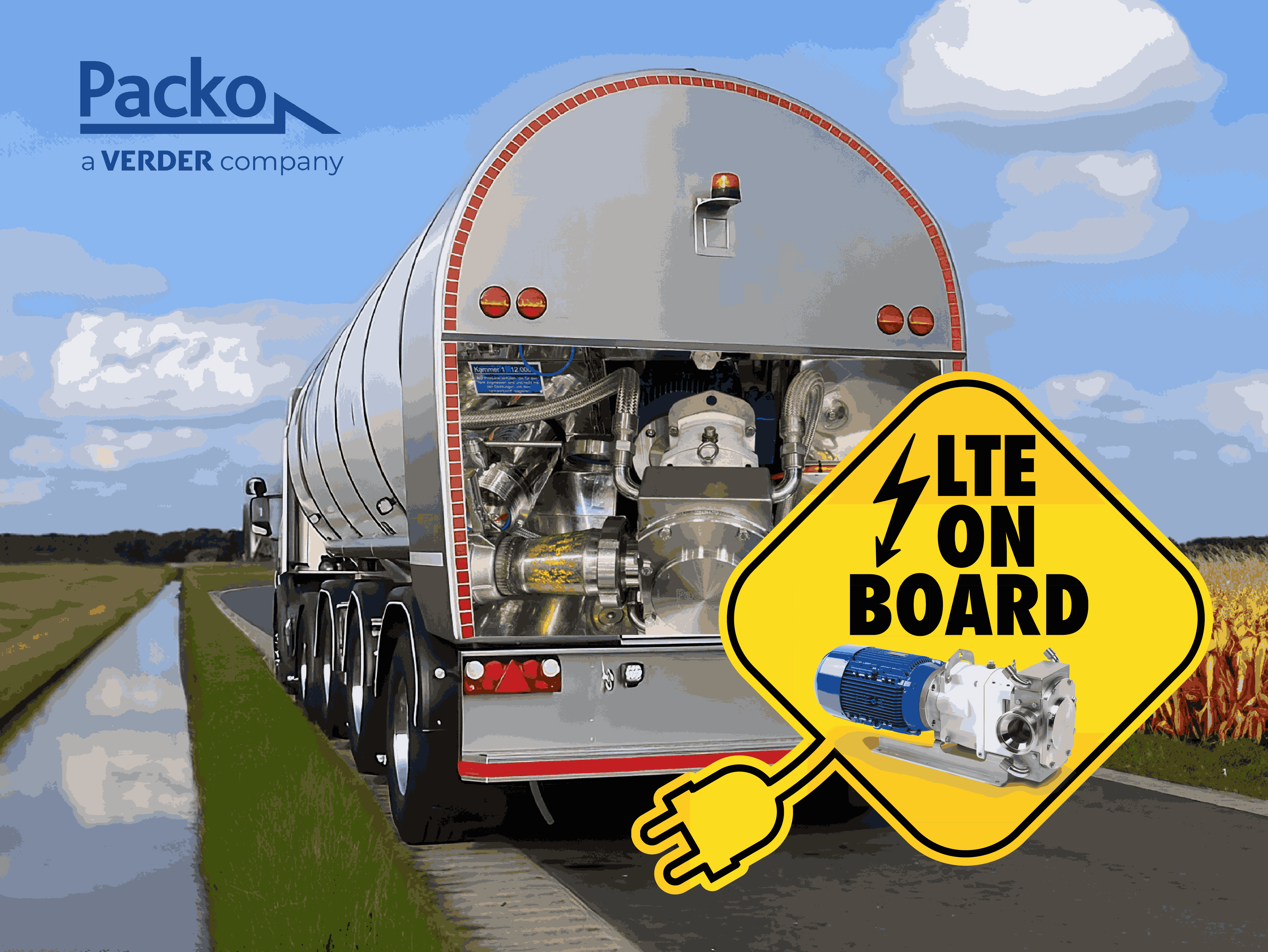 Packo Pumps Unveils LTE Electrical Driven Lobe Pump to Drive Sustainable Innovation in Truck Transport