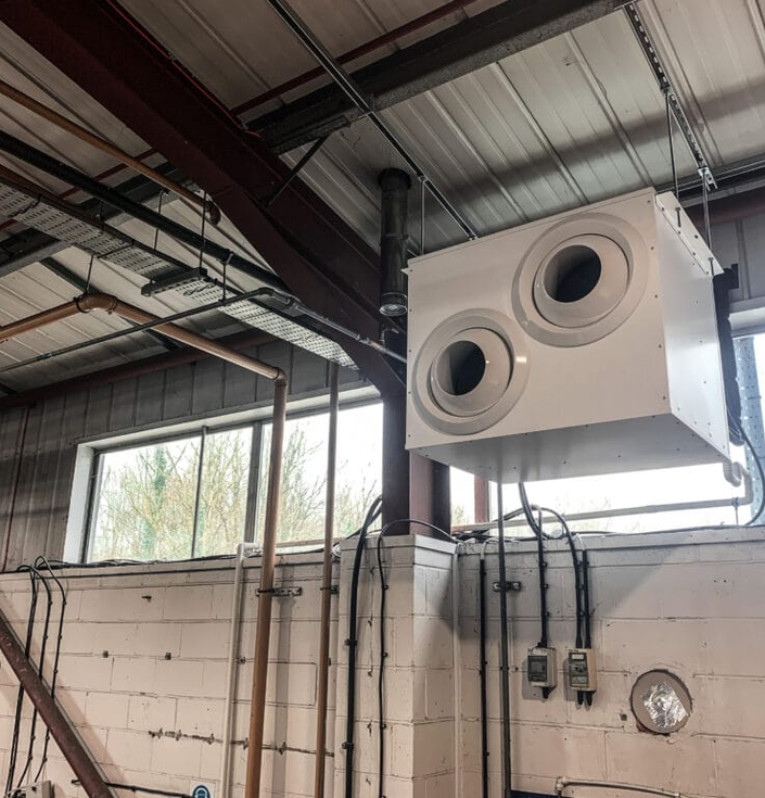 Case Studies: Powrmatic Commercial Heat Pump Installation at a Manufacturing Facility