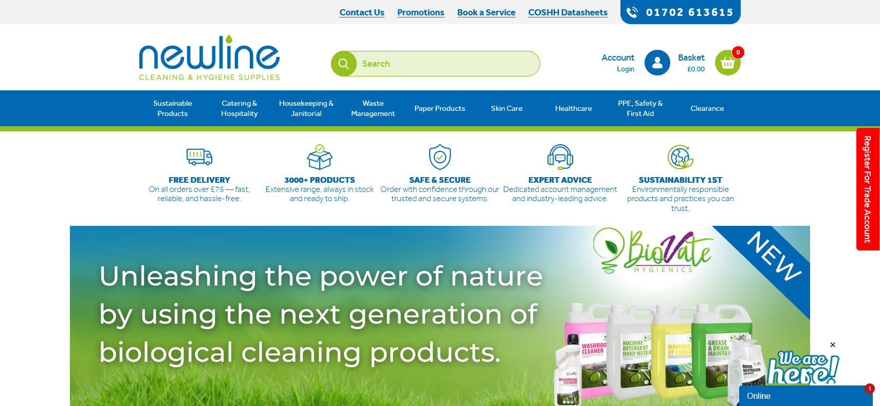 Newline Essex Website Screenshot 001
