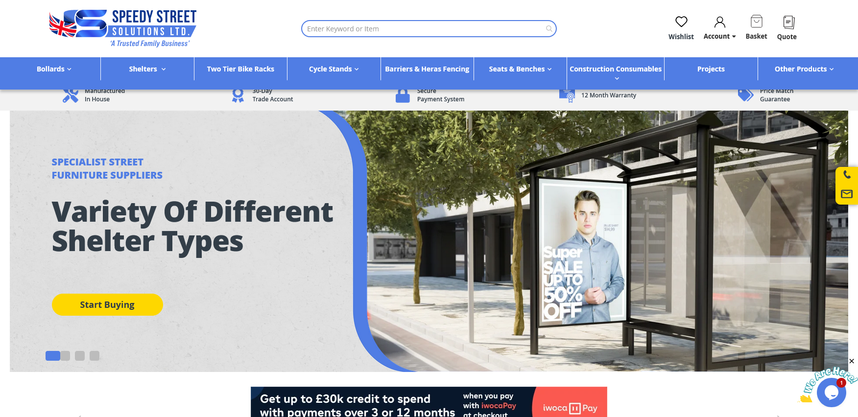 Speedy Street Solutions Ltd Website Screenshot 001