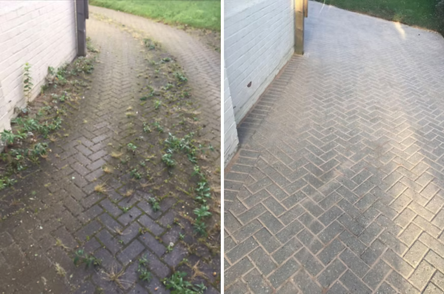 Exterior Pressure Washing Services for Driveways & Patios