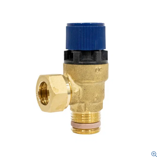Reliance RWC 102 Series Pressure Relief Valve 1/2" M x 15mm 4 Bar - PREL102111