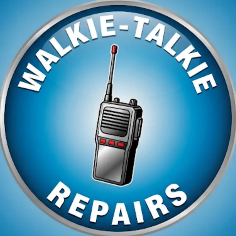 Walkie-talkie repairs sign