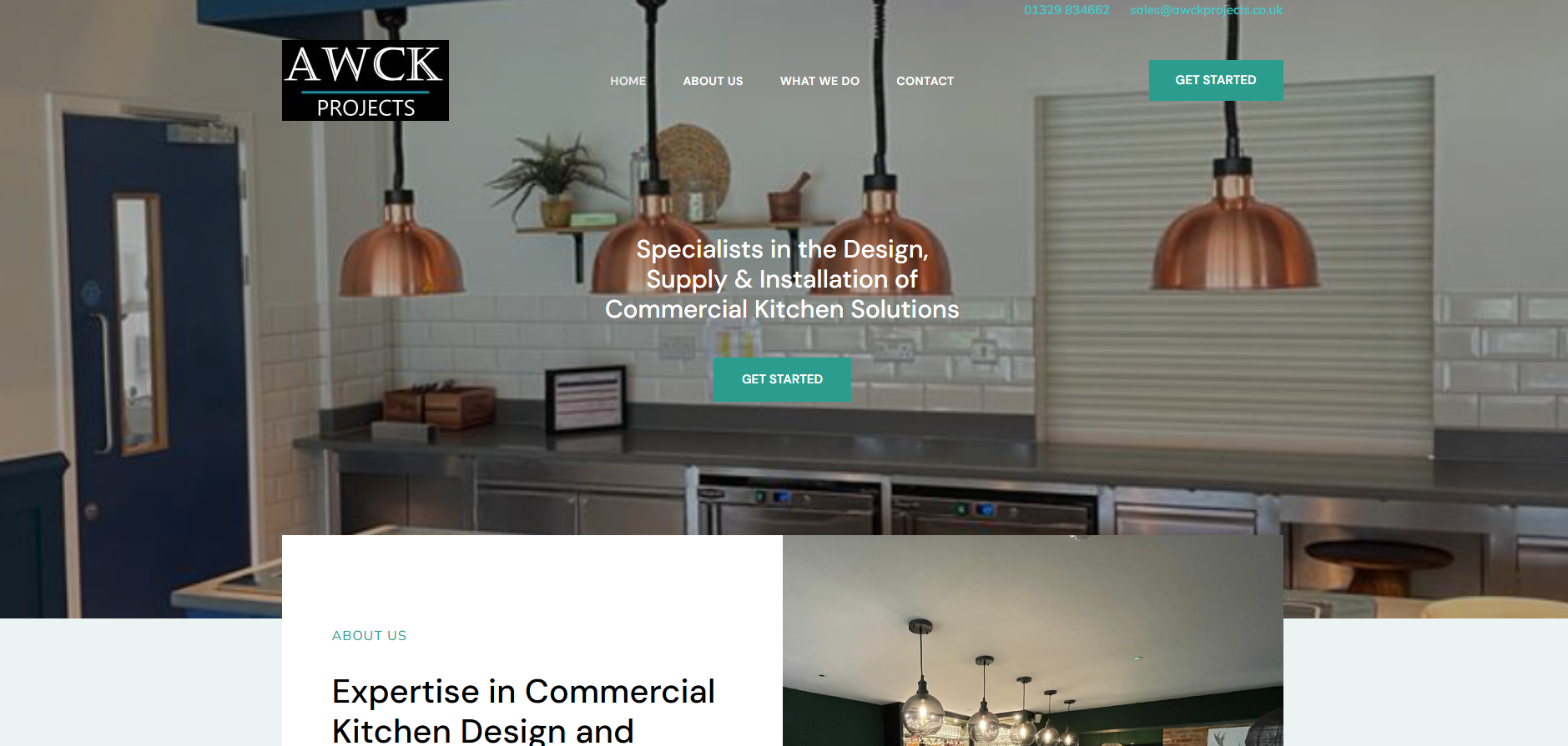 AWCK Projects Ltd Website Screenshot 001