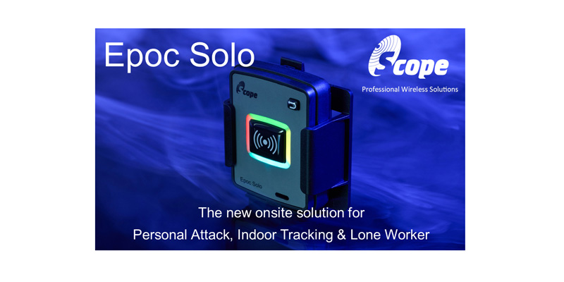 Introducing Epoc solo... the latest addition to Scope's range of EPOC critical alert communicators