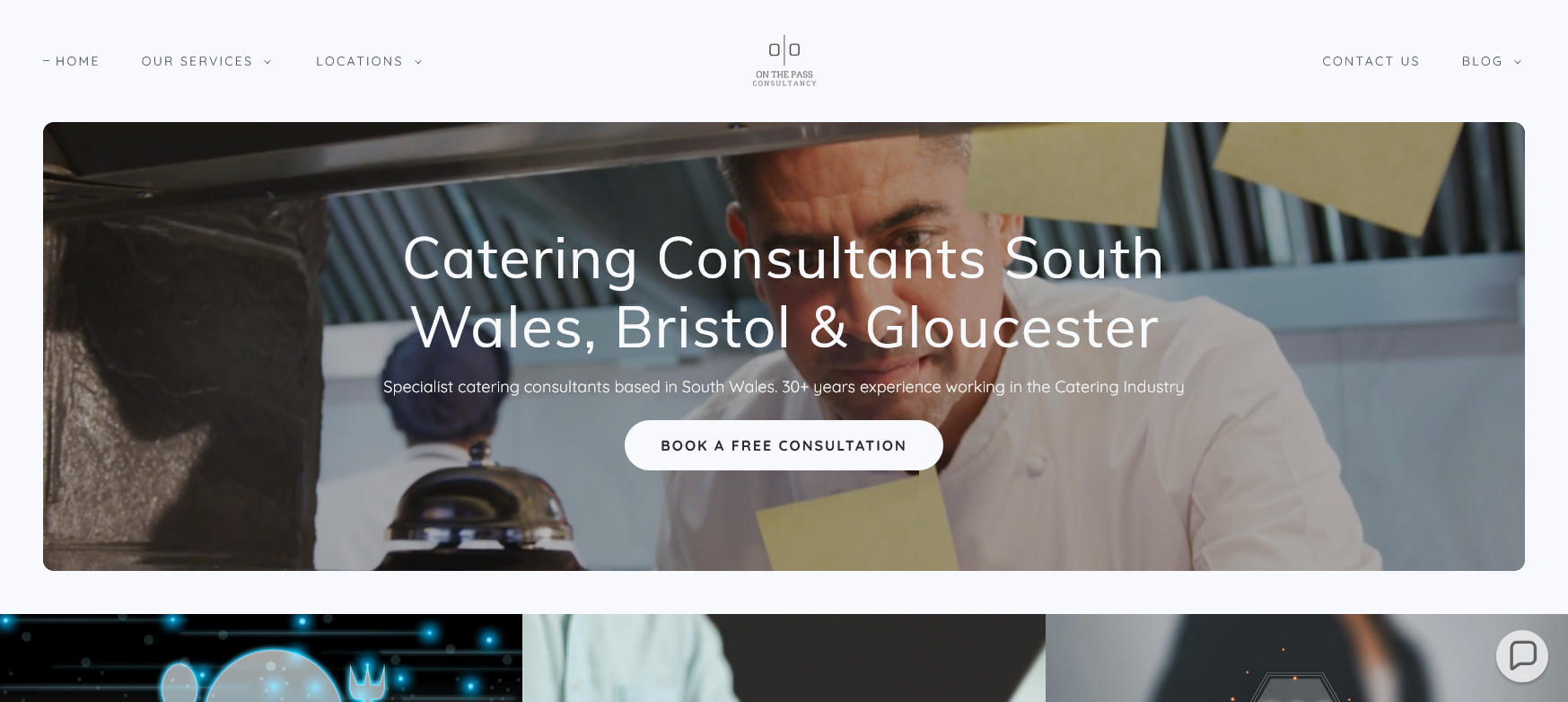 On The Pass Consultancy Website Screenshot 001