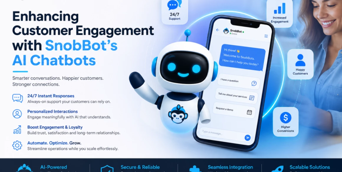 Enhancing Customer Engagement with SnobBot’s AI Chatbots