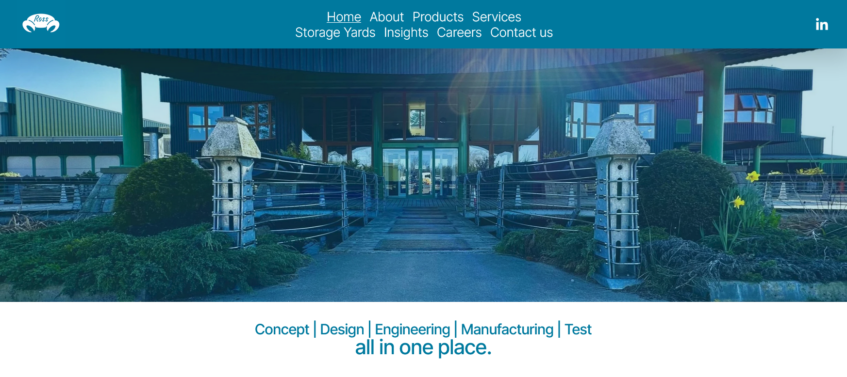 RB Ross Steel Fabrications Ltd Website Screenshot 001