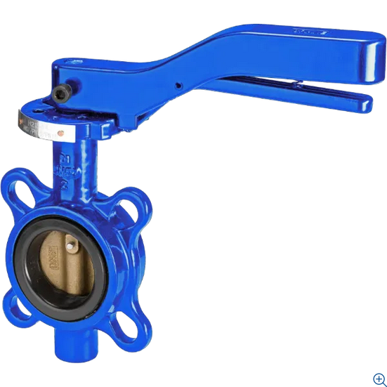 Hattersley 950W PN16 Butterfly Valve - Lever Operated