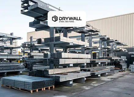 Case Studies: Bespoke Industrial Racking System for Drywall Steel Sections