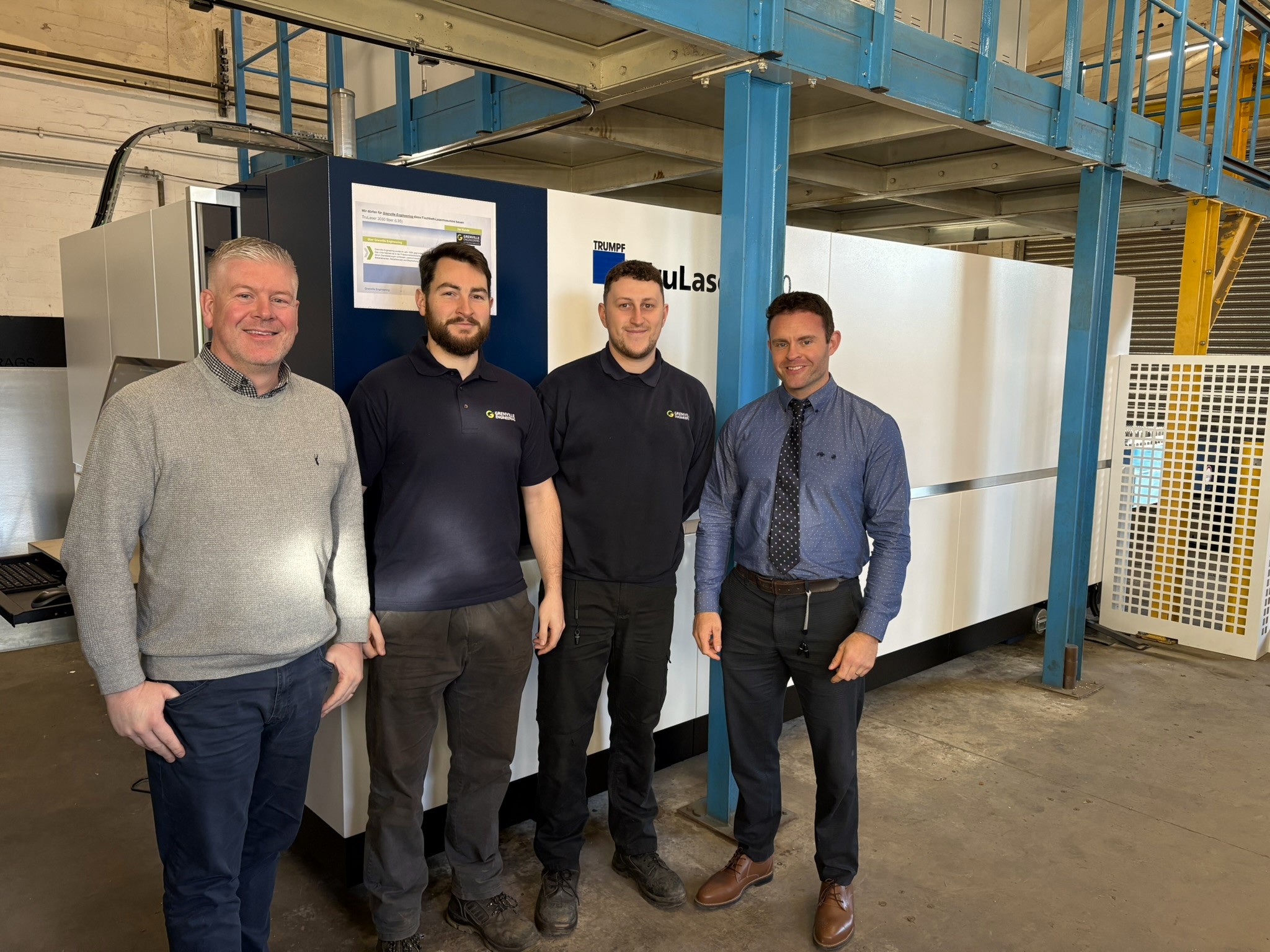 Grenville Engineering Installs 12kW Laser to Boost Capacity and Precision
