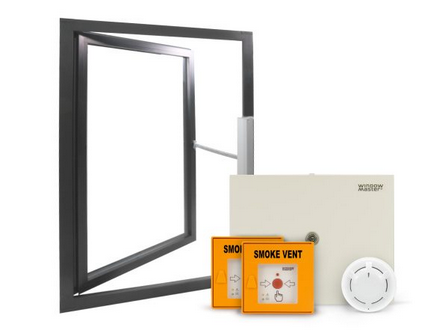 AOV Window Stairwell Smoke Ventilation