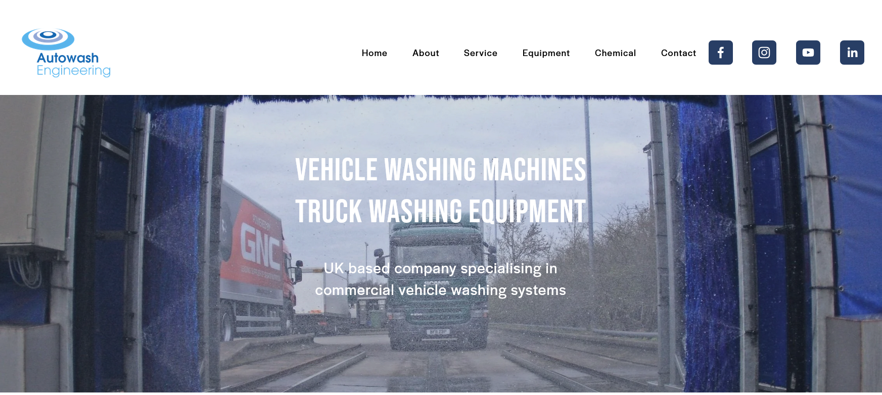 Autowash Engineering Ltd Website Screenshot 001