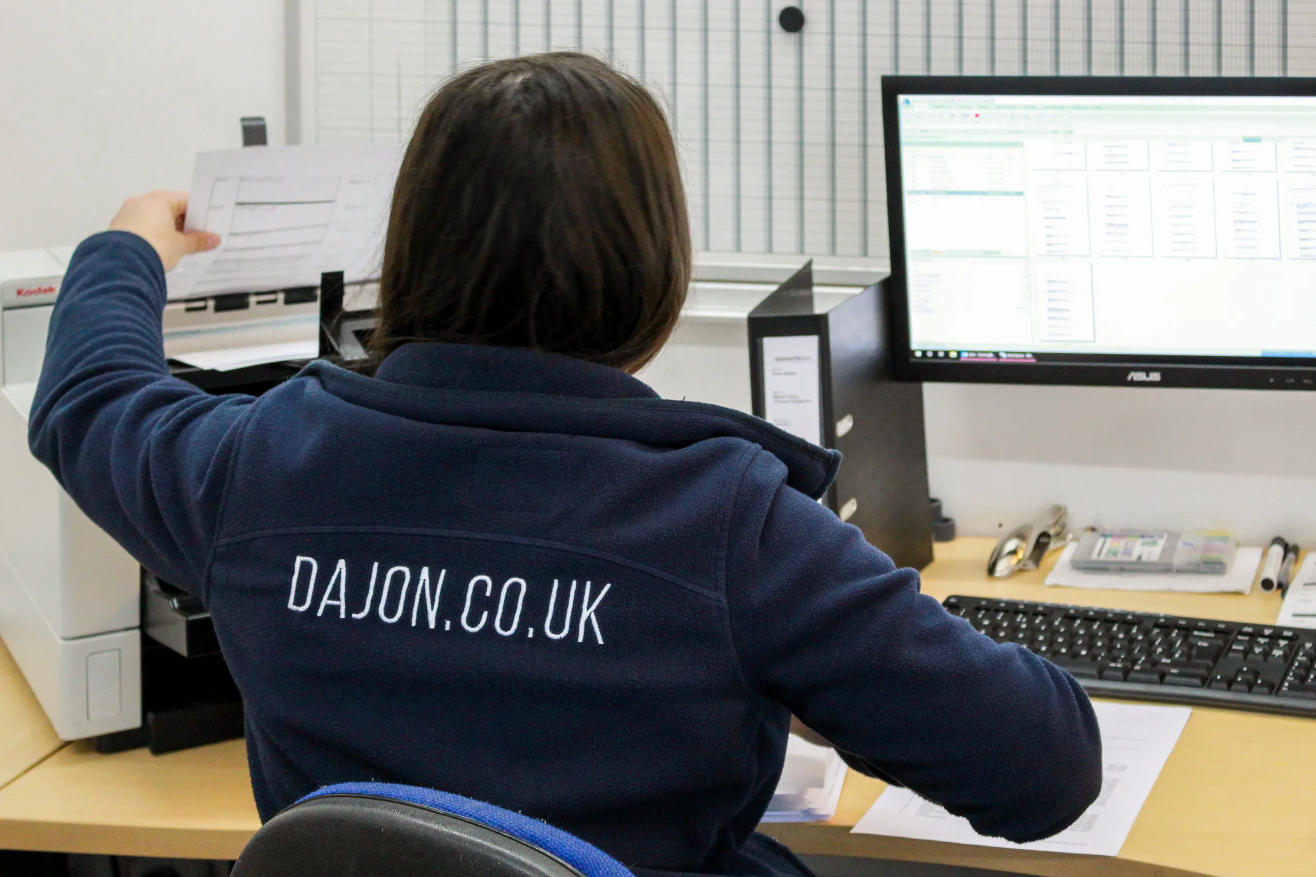 Member of Dajon's expert Document Scanning team
