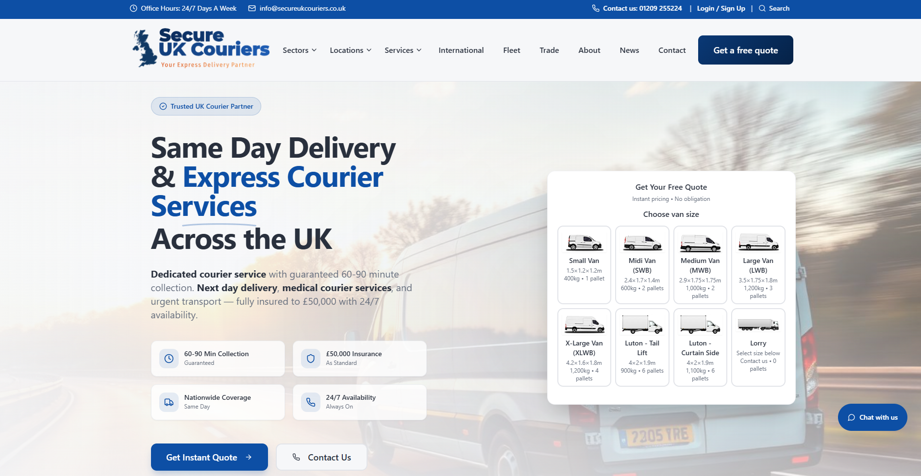 Secure UK Couriers