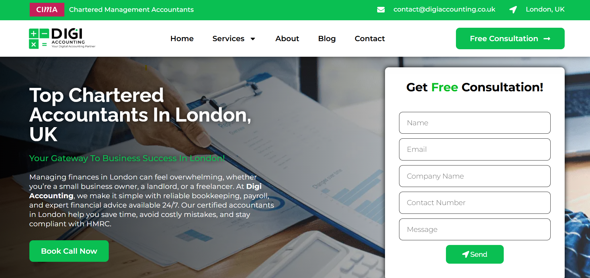 Digi Accounting Website