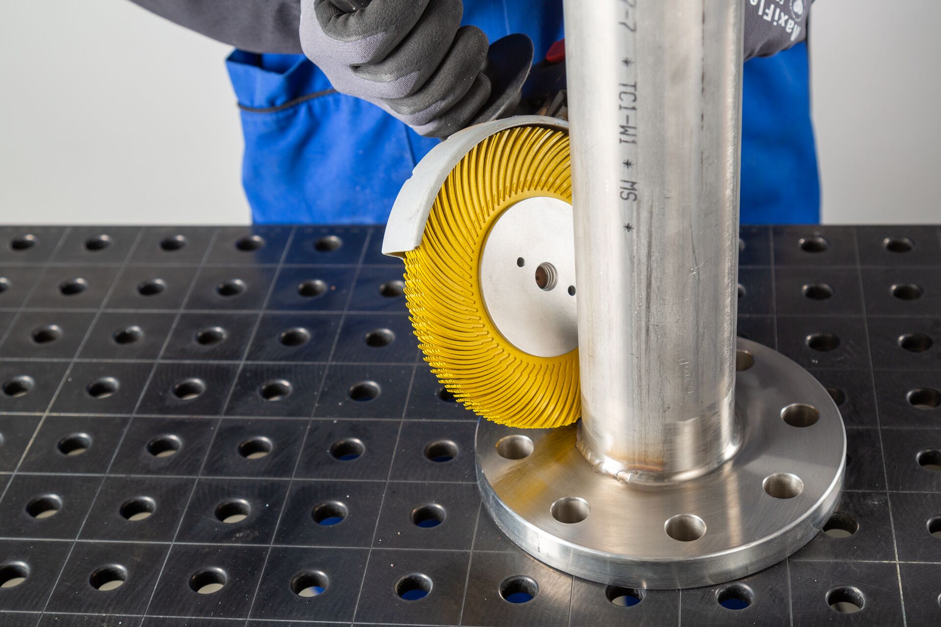 Yellow Bristle Brush