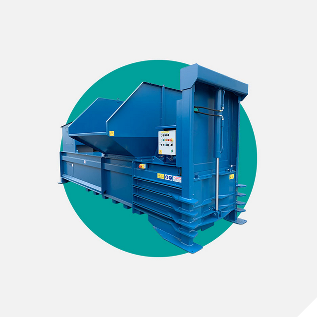 RWM HZ500-38T Horizontal Waste Baler