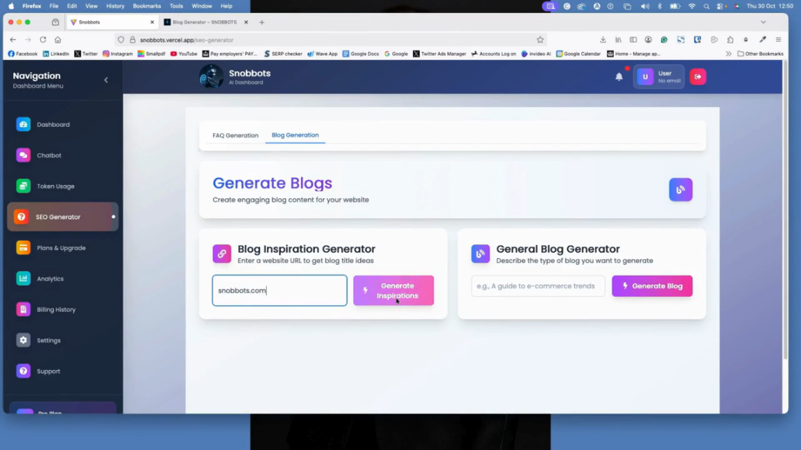 Website Content AI Assistant