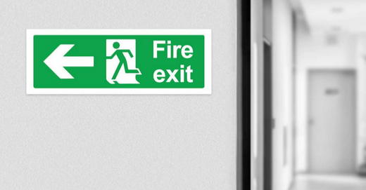 Fire Safety Signage Installation