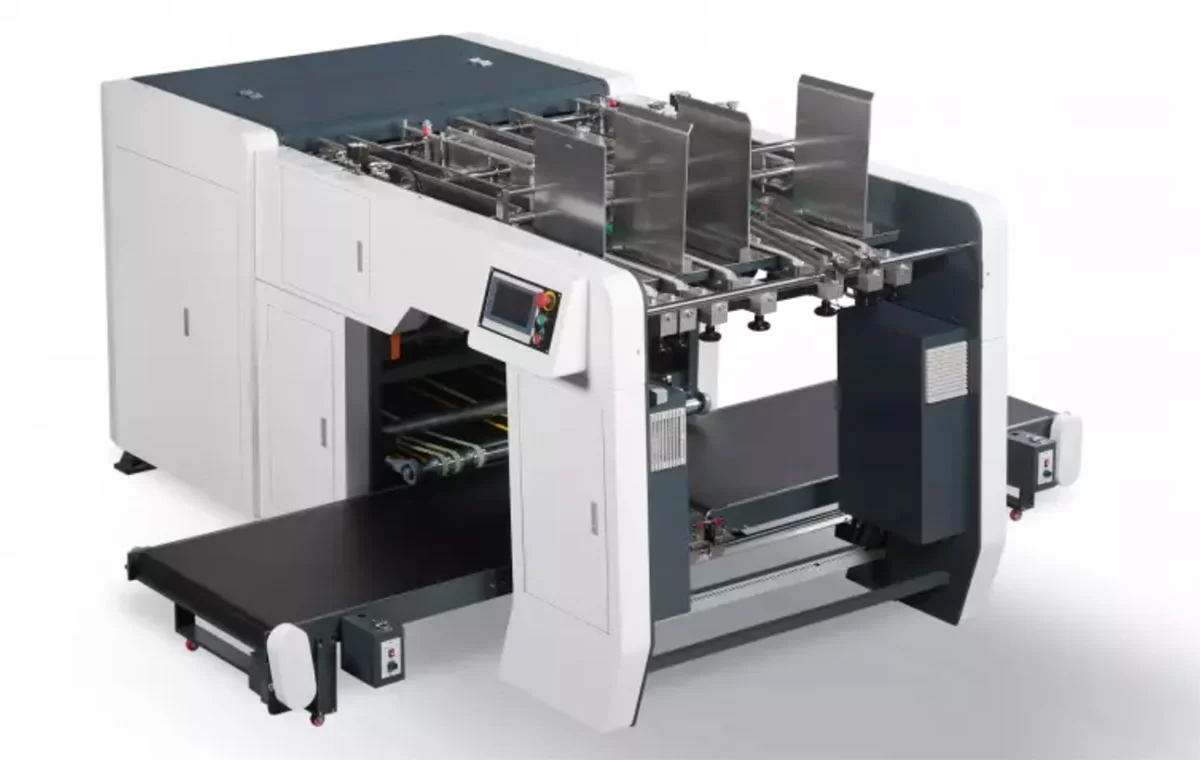 High Speed Grooving machine with automatic waste corner removal