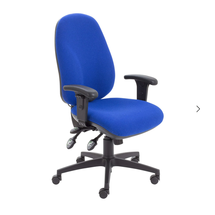 Maxi Ergo Chair with Lumbar Pump Adjustable Arms