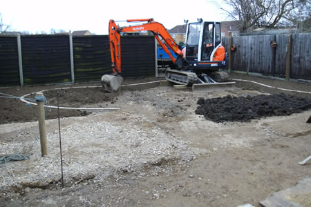 Patio, Lawn & Planting